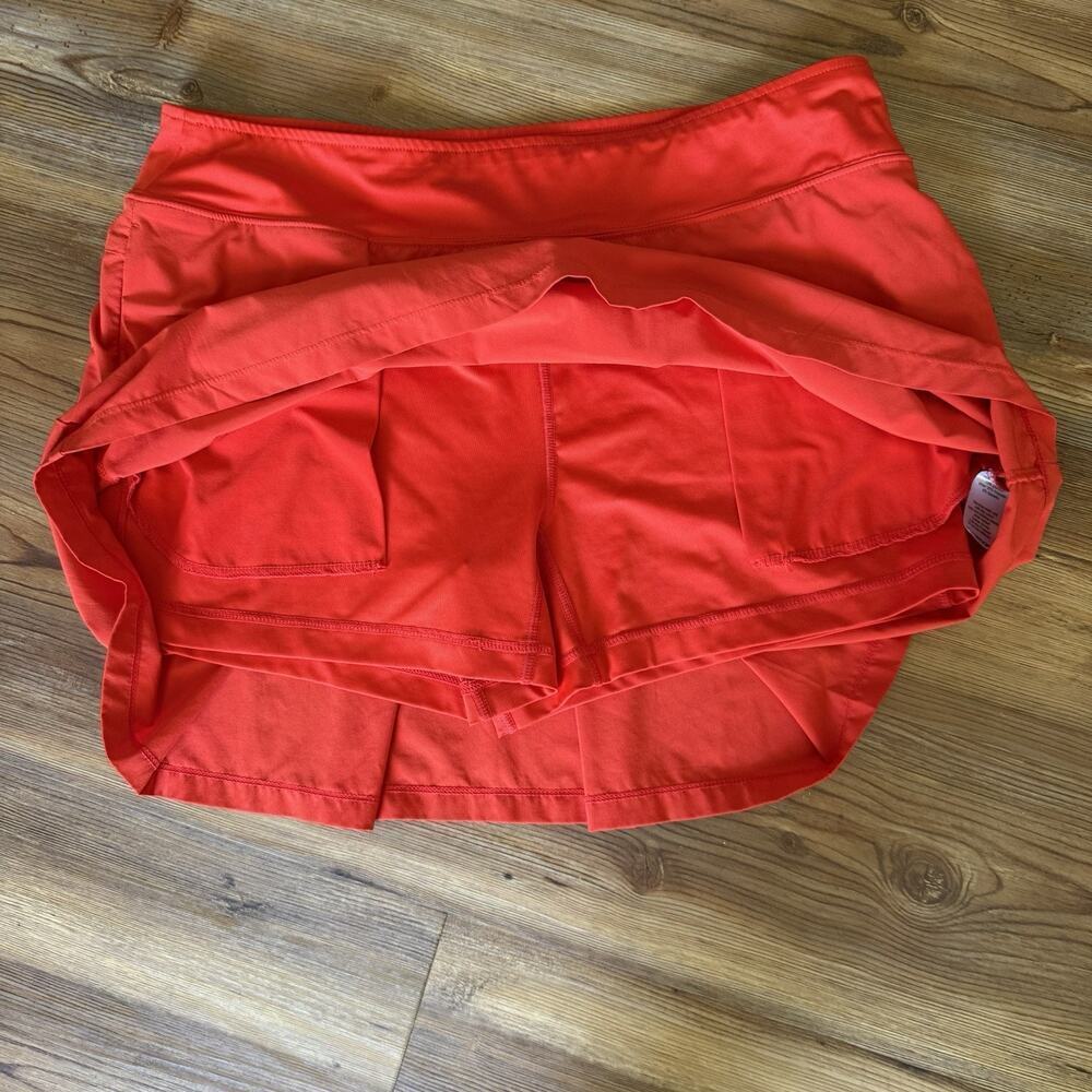 Slazenger golf skort size LG 10-12 Red/orange - Picture 3 of 9
